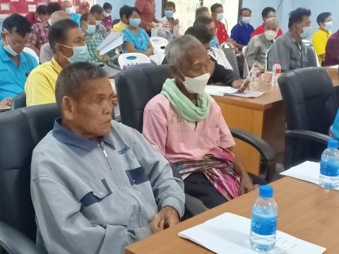 ประชุมจัดตั้งโรงเรียนผู้สูงอายุตำบลเขวาไร่