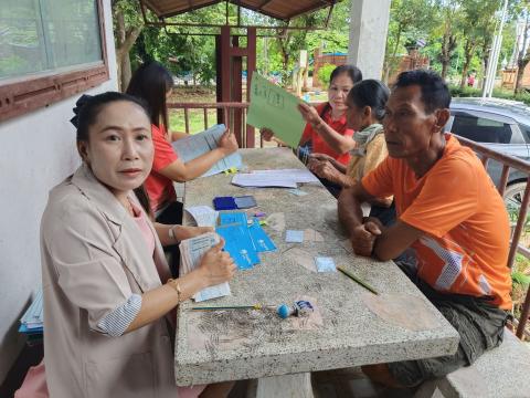 การให้ความช่วยเลือผู้ประสบภัย (วาตภัย)