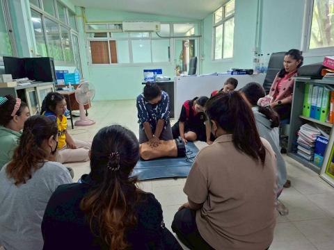 ประชุมเชิงปฏิบัติการผู้ช่วยเหลือดูแลผู้ที่มีภาวะพึ่งพิงในชุมชนCG