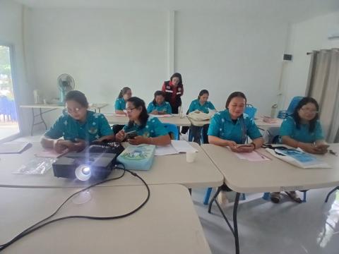 ประชุมเชิงปฏิบัติการผู้ช่วยเหลือดูแลผู้ที่มีภาวะพึ่งพิงในชุมชนCG