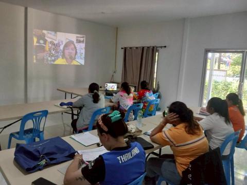 ประชุมเชิงปฏิบัติการผู้ช่วยเหลือดูแลผู้ที่มีภาวะพึ่งพิงในชุมชนCG