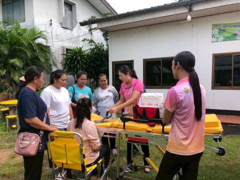 ประชุมเชิงปฏิบัติการผู้ช่วยเหลือดูแลผู้ที่มีภาวะพึ่งพิงในชุมชนCG