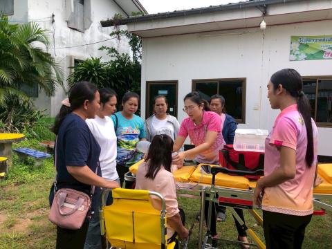 ประชุมเชิงปฏิบัติการผู้ช่วยเหลือดูแลผู้ที่มีภาวะพึ่งพิงในชุมชนCG