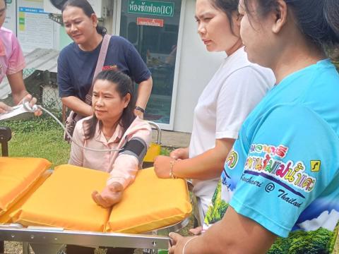 ประชุมเชิงปฏิบัติการผู้ช่วยเหลือดูแลผู้ที่มีภาวะพึ่งพิงในชุมชนCG