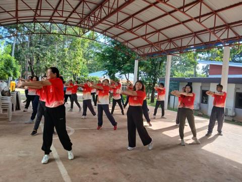 กิจกรรมออกกำลังกาย 3 อ 4 ส