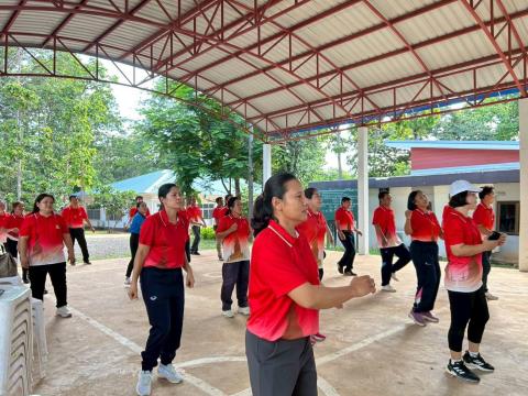 กิจกรรมออกกำลังกาย 3 อ 4 ส