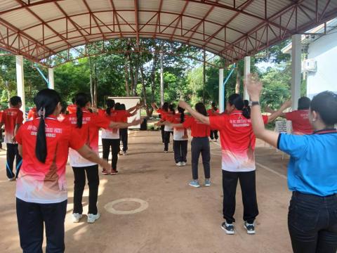 กิจกรรมออกกำลังกาย 3 อ 4 ส