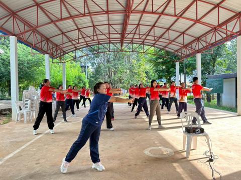 กิจกรรมออกกำลังกาย 3 อ 4 ส