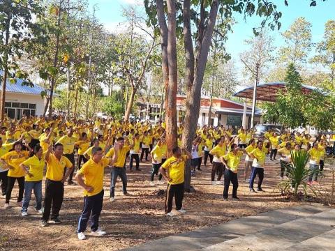 โครงการยกระดับอำเภอนาเชือกสุขภาพดีด้วย 3 อ 4 ส