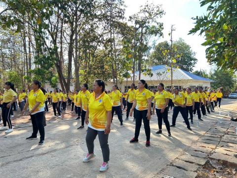 โครงการยกระดับอำเภอนาเชือกสุขภาพดีด้วย 3 อ 4 ส