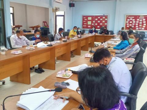 จัดประชุม กองทุนสุขภาพตำบลอบต.เขวาไร่