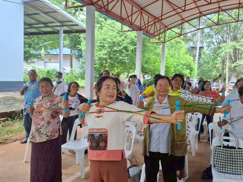 กิจกรรมที่ 3 ยางยืดชีวิต พิชิตโรค