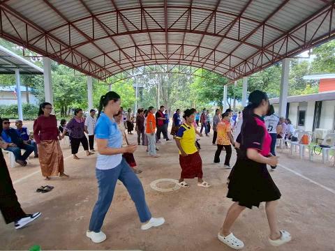 กิจกรรมที่ 5 ขยับกายสบายชีวี ด้วยการเต้นบาสโลป