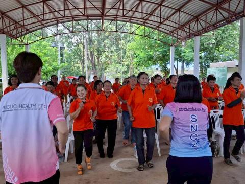 กิจกรรมที่ 6 การออกกำลังกายในผู้สูงอายุโดยการเต้นแอร์โรบิคแดนซ์