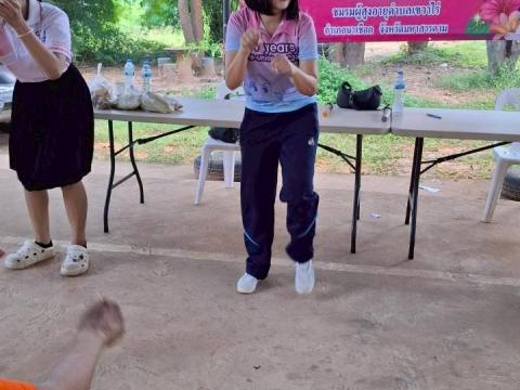 กิจกรรมที่ 6 การออกกำลังกายในผู้สูงอายุโดยการเต้นแอร์โรบิคแดนซ์