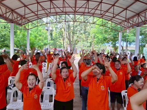 กิจกรรมที่ 6 การออกกำลังกายในผู้สูงอายุโดยการเต้นแอร์โรบิคแดนซ์