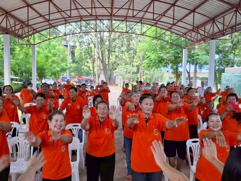 กิจกรรมที่ 6 การออกกำลังกายในผู้สูงอายุโดยการเต้นแอร์โรบิคแดนซ์