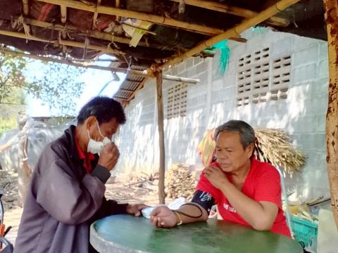 ออกเยี่ยมบ้านผู้มีภาวะพึ่งพิง