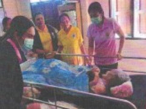ลงพื้นที่เยี่ยมบ้านคนพิการวาระสุดท้ายของชีวิต