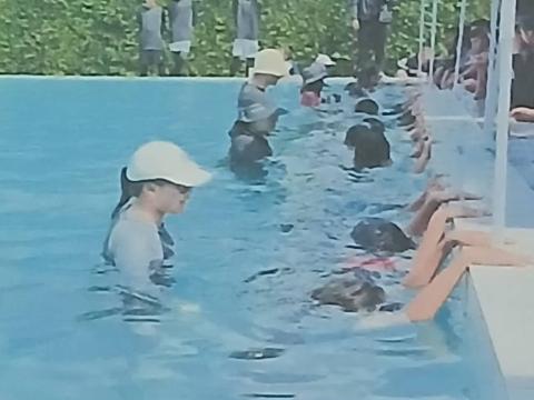 โครงการเด็กไทยไม่จมน้ำ (โรงเรียนบ้านหนองแสง)