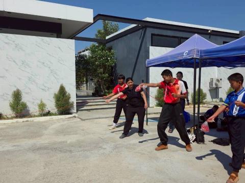 โครงการเด็กไทยไม่จมน้ำ (โรงเรียนบ้านหนองแสง)