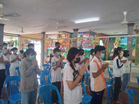โครงการฝึกอบรมส่งเสริม คุณธรรม จริยธรรม แก่เด็กและเยาวชน