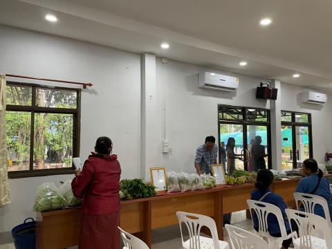 โครงการวิสาหกิจชุมชนฯ ผลิตภัณฑ์สมุนไพรสารสกัดจากต้นเชือก 2566