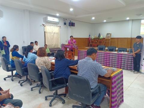 โครงการวิสาหกิจชุมชนฯ ผลิตภัณฑ์สมุนไพรสารสกัดจากต้นเชือก 2566