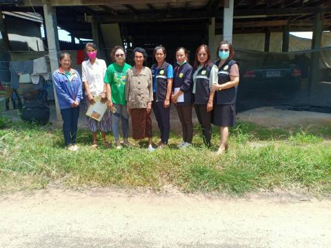 อาสาสมัครบริบาลออกเยี่ยมผู้ป่วยติดเตียง ผู้สูงอายุ ผู้พิการ