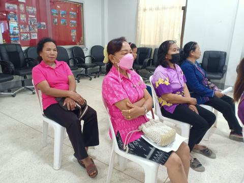 โครงการส่งเสริมและพัฒนากลุ่มสตรีในเขตตำบลเขวาไร่ พ.ศ. 2566