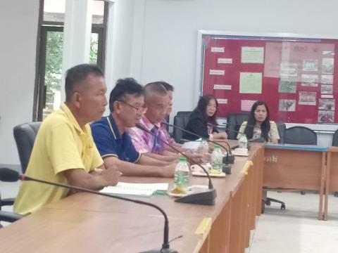 ประชุมคณะกรรมการกองทุนสุขภาพตำบลอบต.เขวาไร่ (สปสช.)