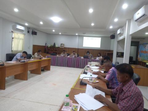 ประชุมคณะกรรมการกองทุนสุขภาพตำบลอบต.เขวาไร่ (สปสช.)