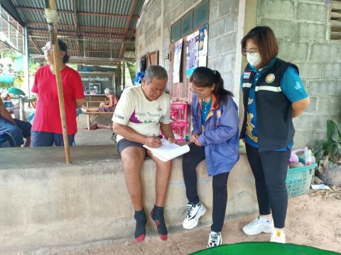 ศูนย์ช่วยเหลือสังคมลงพื้นที่จัดเก็บข้อมูลซ่อมแซมบ้านคนพิการ