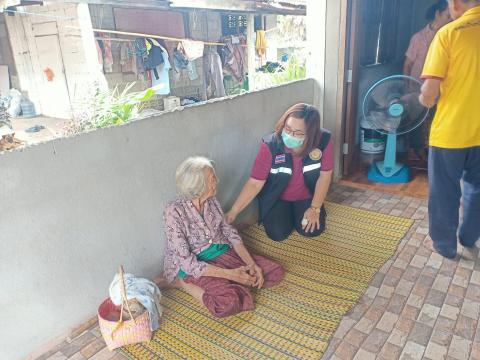 เยี่ยมบ้านผู้สูงอายุ 101 ปี