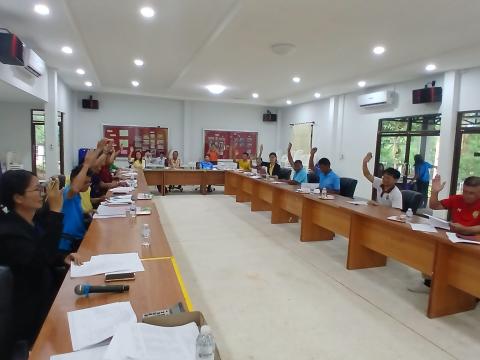 ประชุมคณะกรรมการบริหารกองทุน สปสช.อบต.เขวาไร่ ครั้งที่ 2/2567