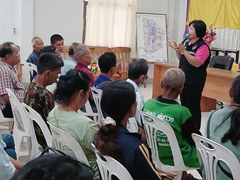 โครงการอบรมให้ความรู้การเข้าถึงสิทธิคนพิการฯ