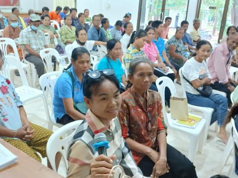 โครงการอบรมให้ความรู้การเข้าถึงสิทธิคนพิการฯ