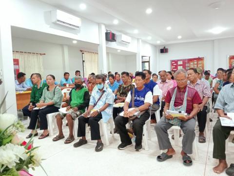 โครงการอบรมให้ความรู้การเข้าถึงสิทธิคนพิการฯ