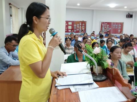 โครงการอบรมให้ความรู้การเข้าถึงสิทธิคนพิการฯ
