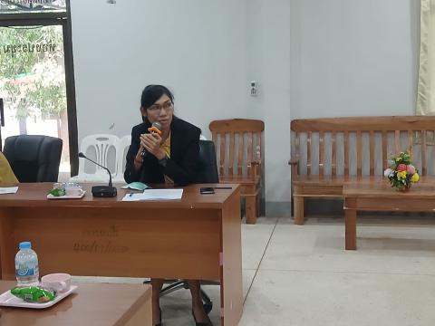 ประชุมคณะกรรมการศูนย์พัฒนาคุณภาพชีวิตผู้สูงอายุตำบลเขวาไร่