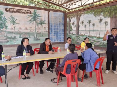 ประชุมศูนย์คนไร้ที่พึ่งจังหวัดมหาสารคาม