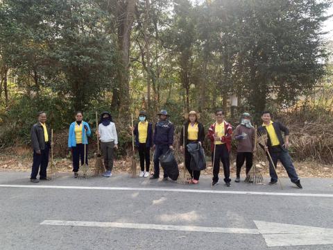 รณรงค์ป้องและแก้ปัญหาไฟป่าหมอกควันและฝุ่นละอองขนาดเล็ก(pm2.5)