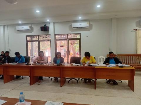 ประชุมกองทุนหลักหลักประกันสุขภาพตำบลอบต.เขวาไร่ ครั้งที่ 1/2568
