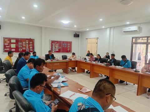ประชุมกองทุนหลักหลักประกันสุขภาพตำบลอบต.เขวาไร่ ครั้งที่ 1/2568