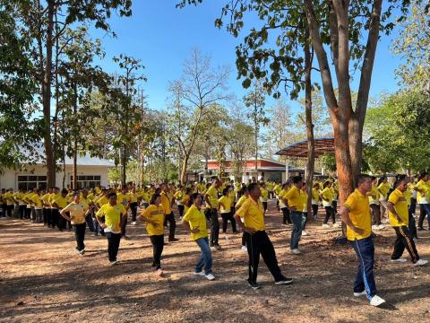 โครงการยกระดับอำเภอนาเชือกสุขภาพดีด้วย 3 อ 4 ส
