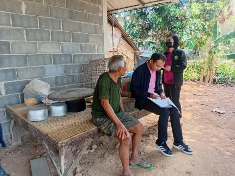 ลงพื้นที่สอบข้อเท็จจริงการปรับปรุงซ่อมแซมบ้านผู้สูงอายุ