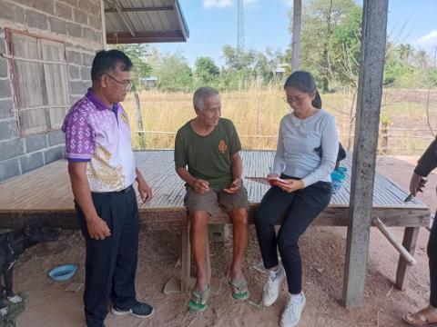 ลงพื้นที่สอบข้อเท็จจริงการปรับปรุงซ่อมแซมบ้านผู้สูงอายุ