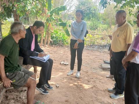 ลงพื้นที่สอบข้อเท็จจริงการปรับปรุงซ่อมแซมบ้านผู้สูงอายุ
