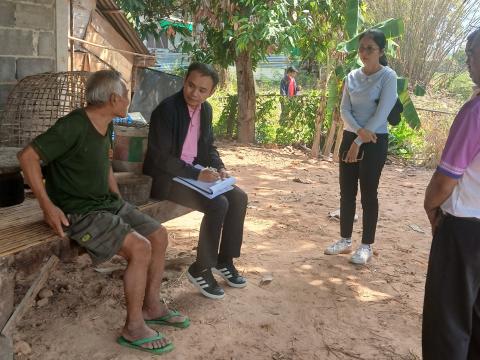 ลงพื้นที่สอบข้อเท็จจริงการปรับปรุงซ่อมแซมบ้านผู้สูงอายุ